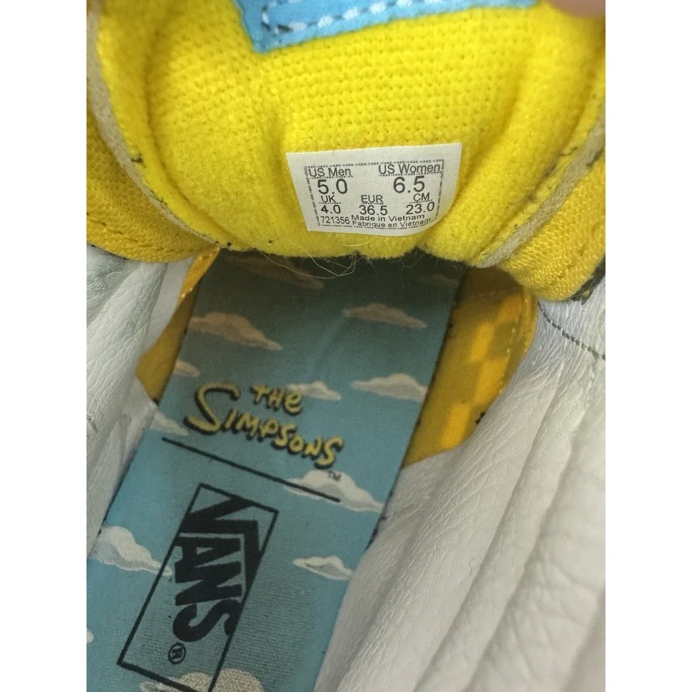 The Simpsons‎ x Vans Sk8-Hi  Simpsons Family 1987-2020 Size M 5 W 6.5
